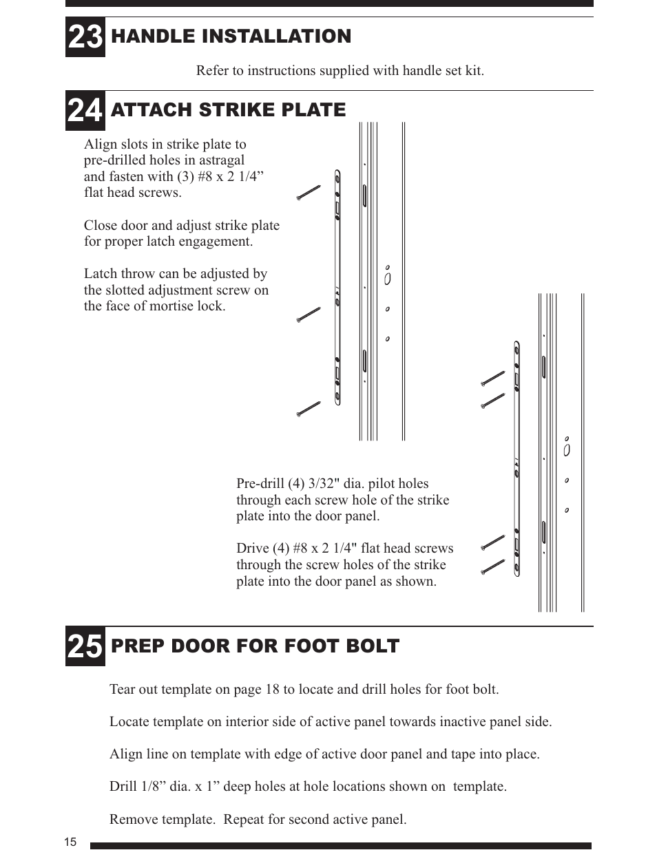 Therma-Tru Smooth-Star User Manual | Page 16 / 24