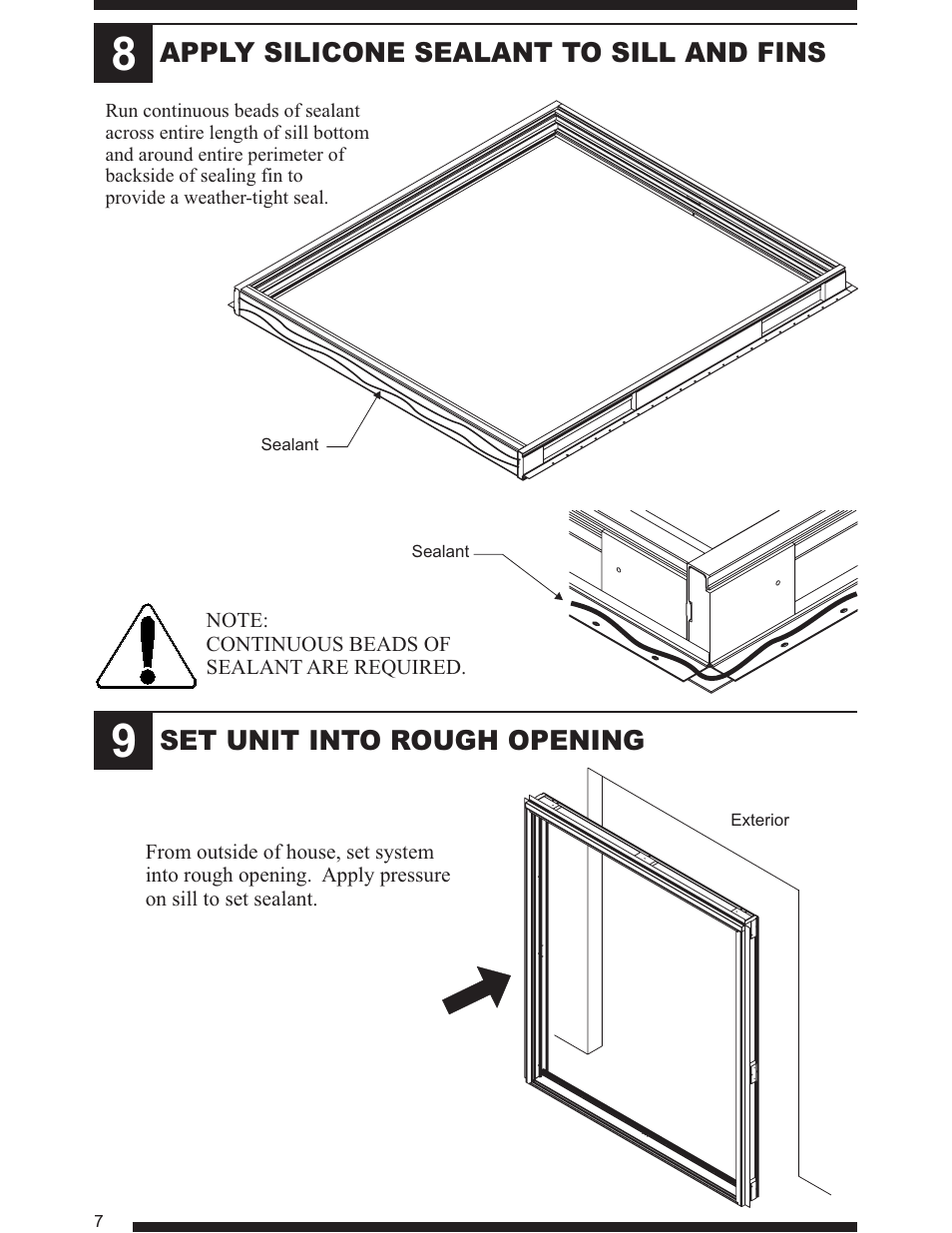 Therma-Tru Smooth-Star User Manual | Page 8 / 24