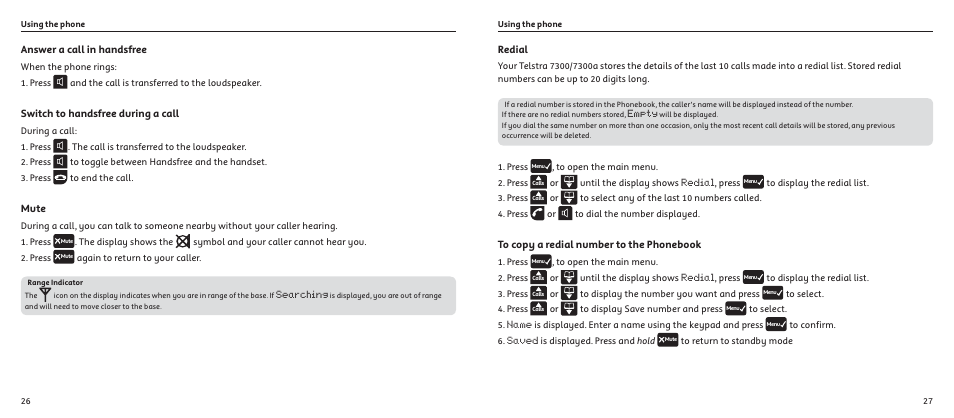 Telstrat 7300A User Manual | Page 14 / 39