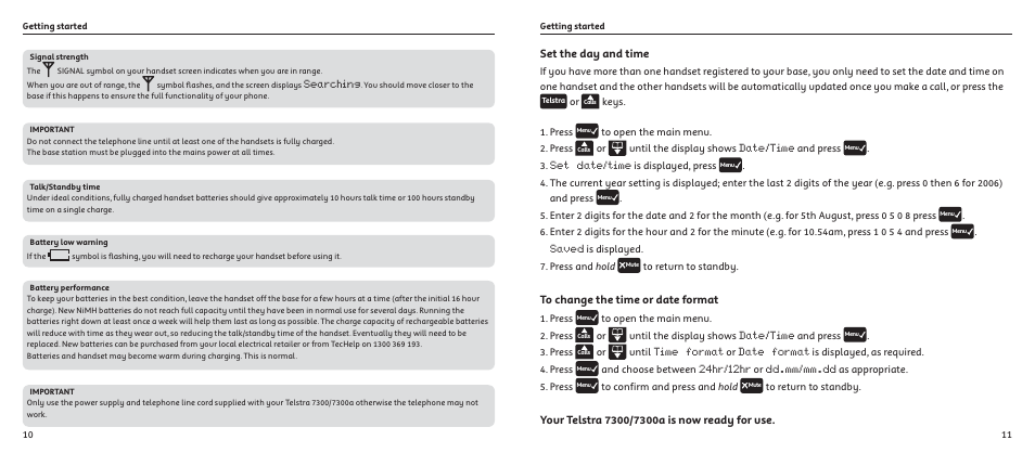 Telstrat 7300A User Manual | Page 6 / 39