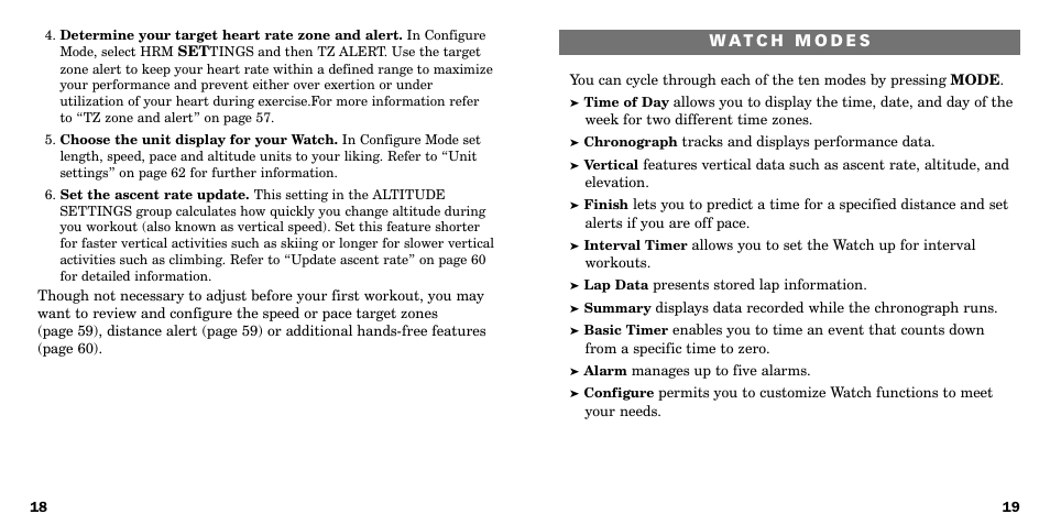 Timex W-219 User Manual | Page 11 / 158