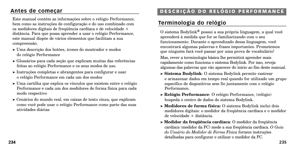 Antes de começar, Terminologia do relógio | Timex W-219 User Manual | Page 120 / 158