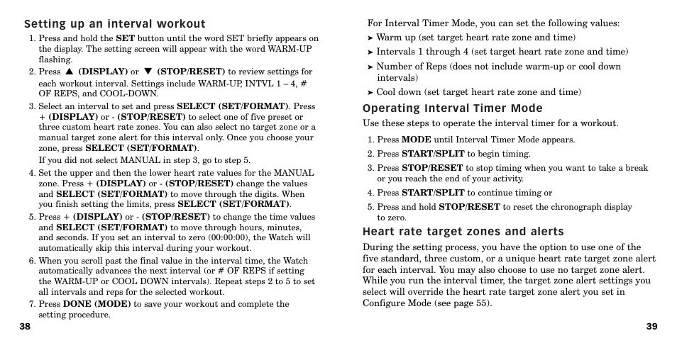 Timex W-219 User Manual | Page 21 / 158