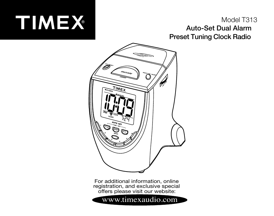 Timex T313 User Manual | 12 pages