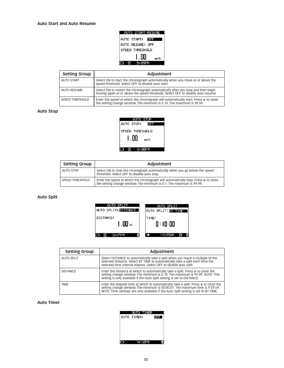 Timex Global Trainer W260 User Manual | Page 26 / 42