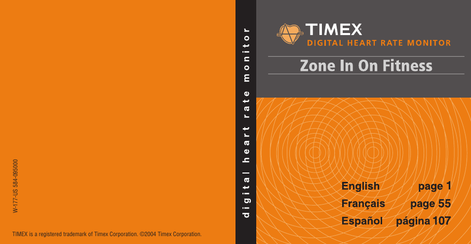 Timex W177 User Manual | 29 pages