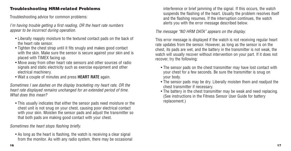 Timex W177 User Manual | Page 10 / 29