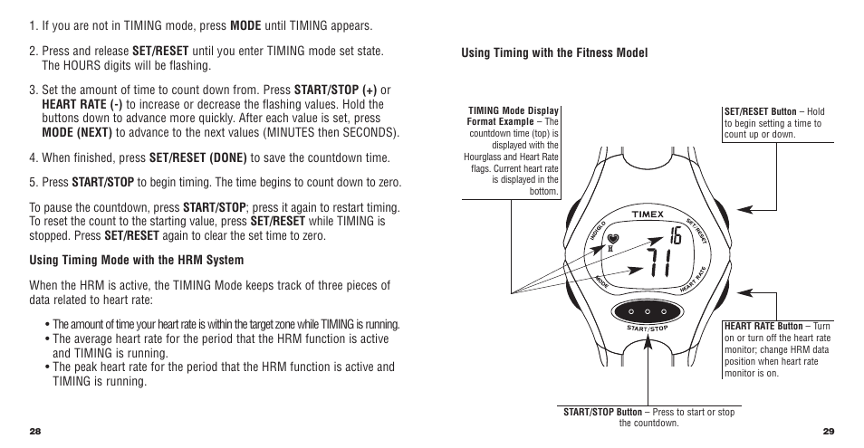 Timex W177 User Manual | Page 16 / 29