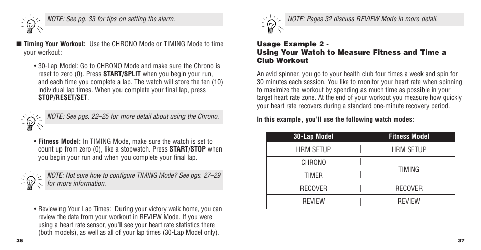 Timex W177 User Manual | Page 20 / 29
