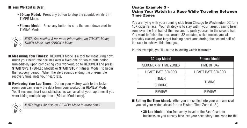 Timex W177 User Manual | Page 22 / 29