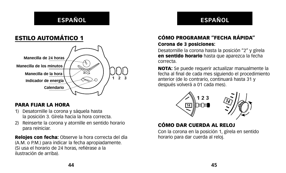 Timex W231 User Manual | Page 27 / 43