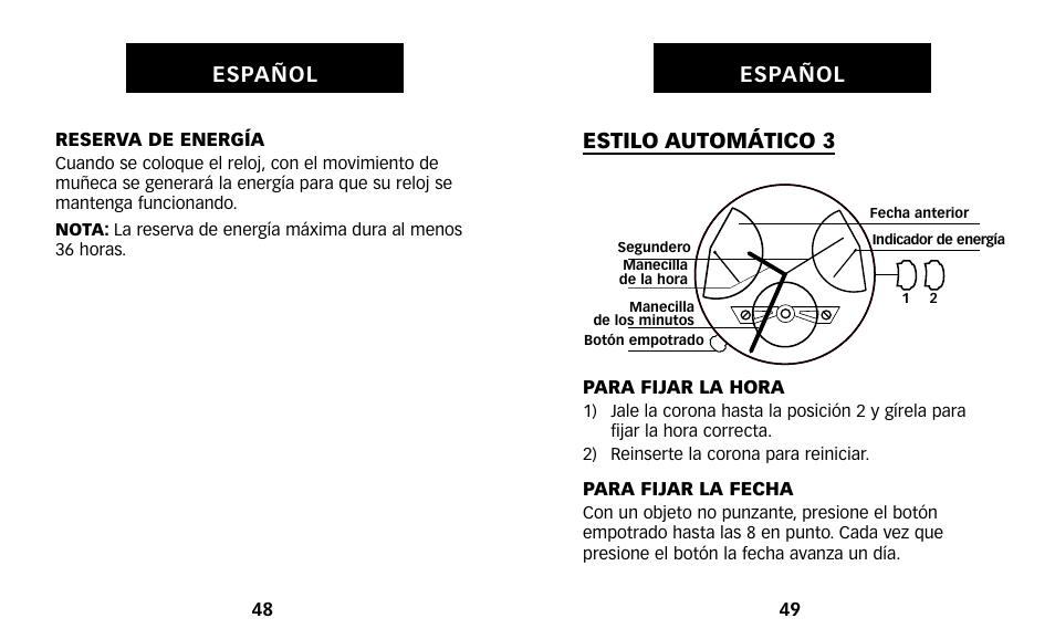 Timex W231 User Manual | Page 29 / 43