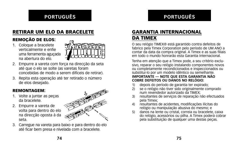 Timex W231 User Manual | Page 42 / 43