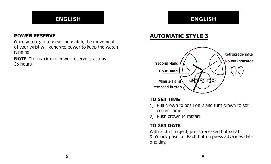 Timex W231 User Manual | Page 9 / 43