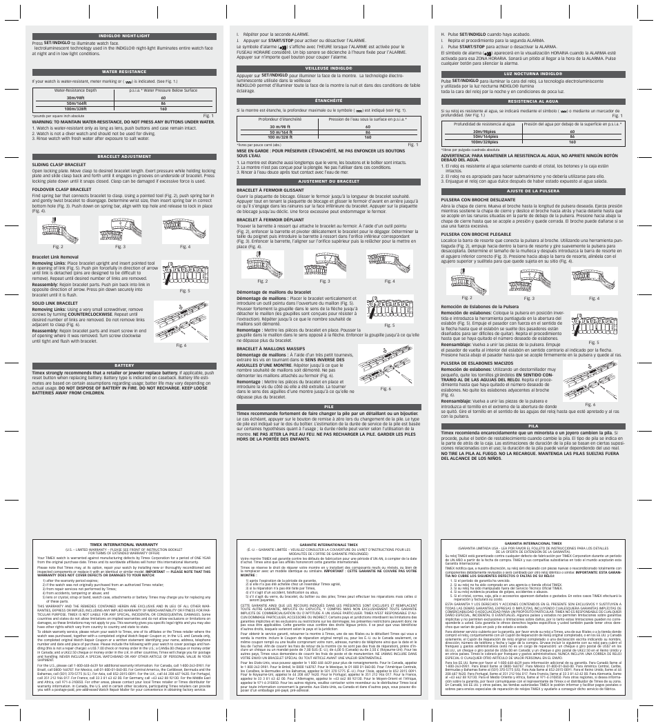 Timex 558-095002 User Manual | Page 2 / 2