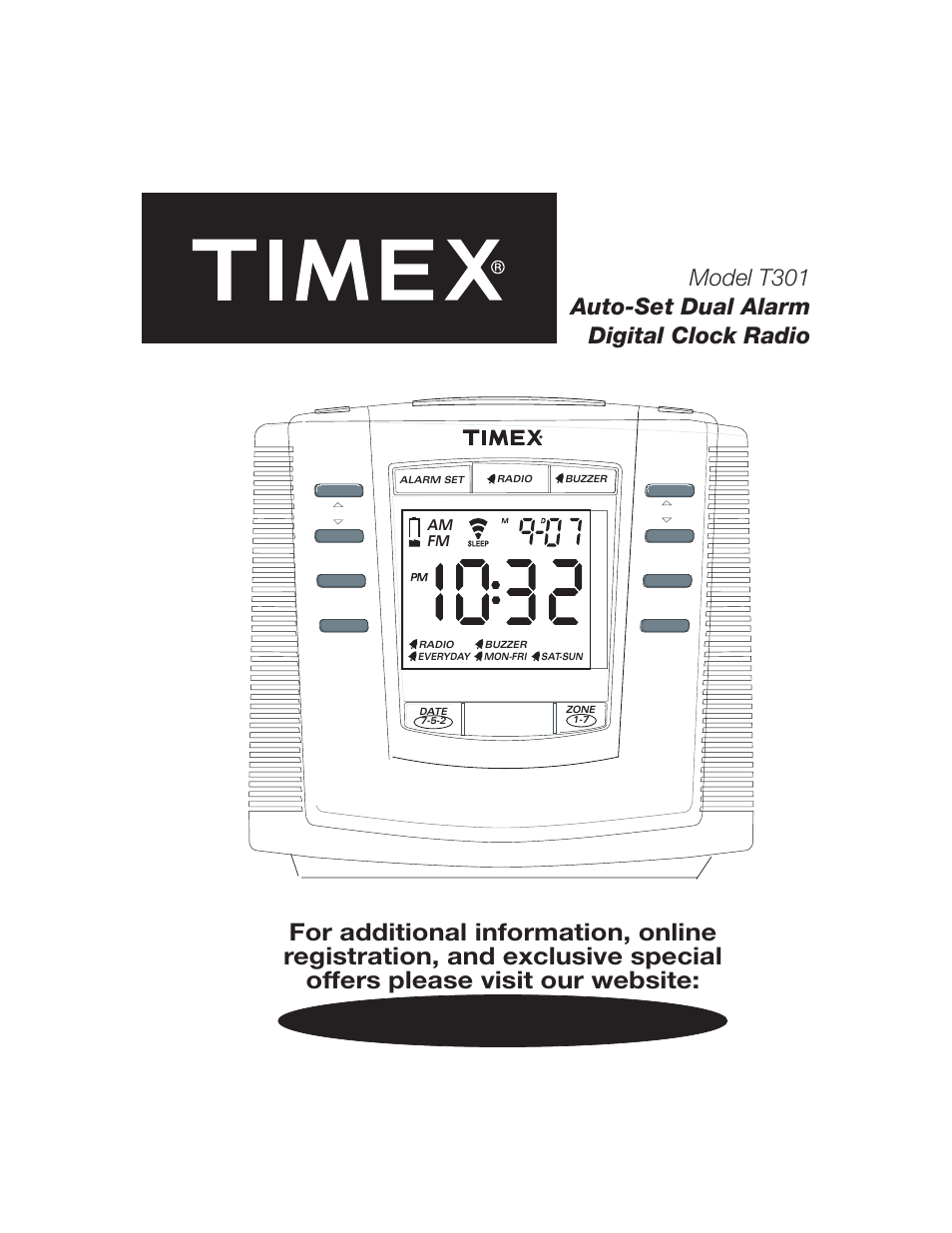 Timex T301 User Manual | 12 pages