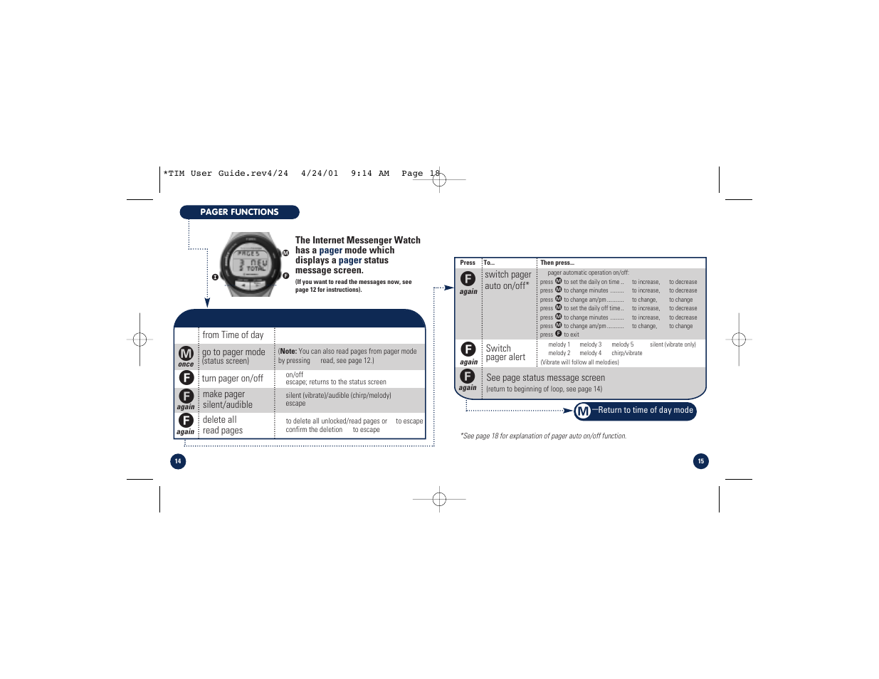 Timex M828 User Manual | Page 9 / 25