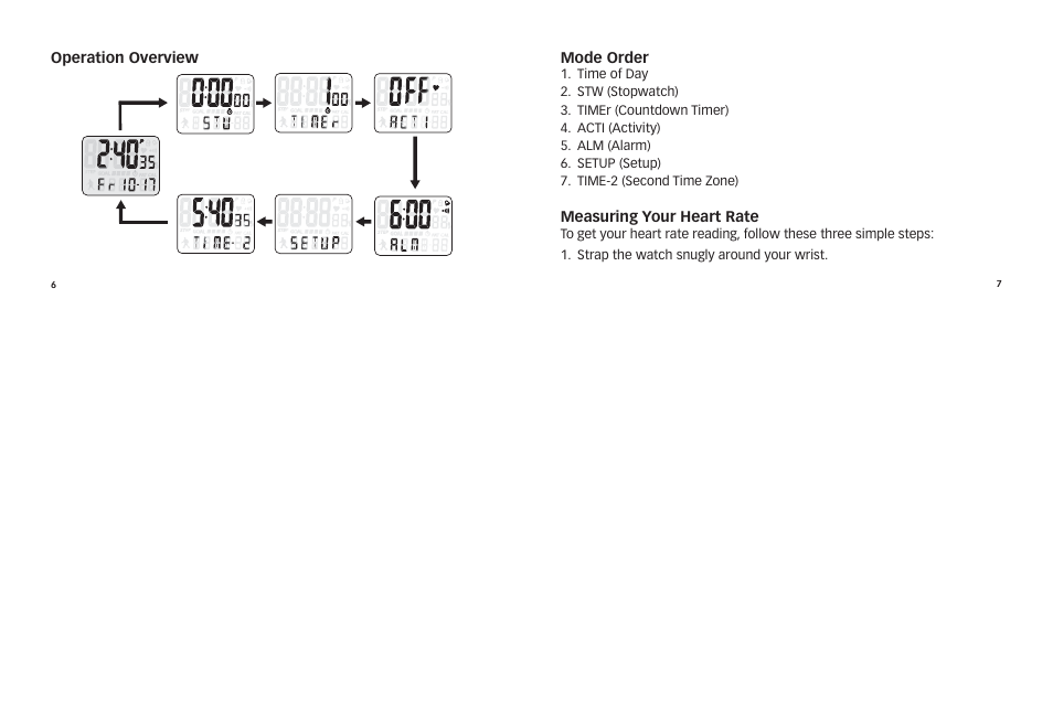 Timex HEALTH TOUCH W265 User Manual | Page 5 / 18