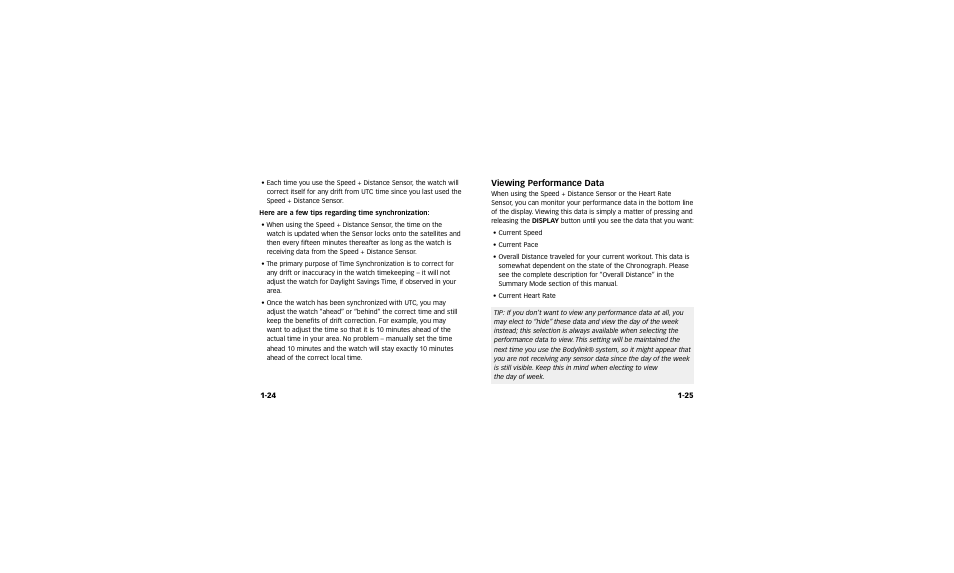 Timex Bodylink 117-095000 User Manual | Page 17 / 38