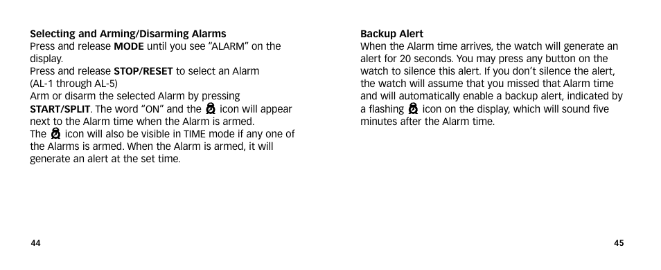 Timex Expedition 567-095006 NA User Manual | Page 24 / 25