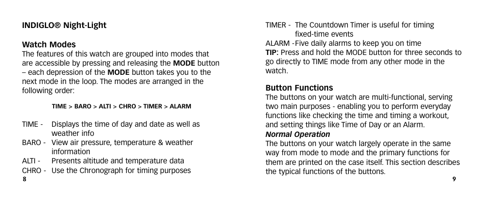 Timex Expedition 567-095006 NA User Manual | Page 6 / 25