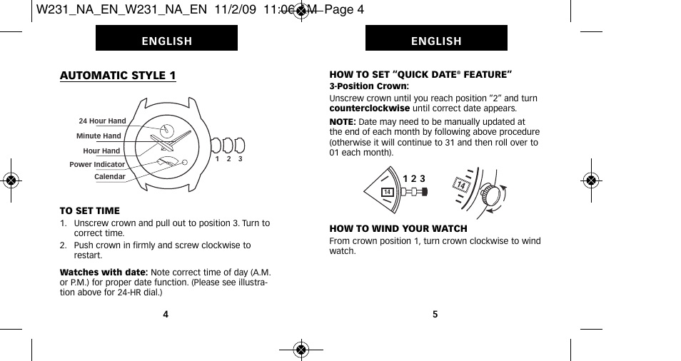 Timex 714-095005-01 User Manual | Page 7 / 14