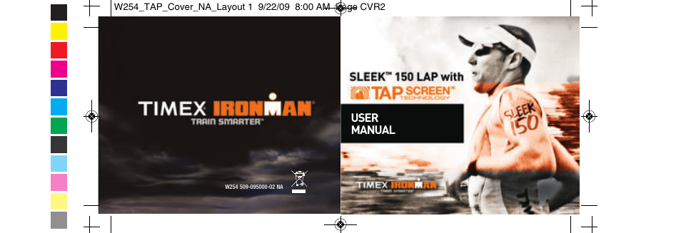 Timex Ironman Sleek 509-095000-02 NA User Manual | 24 pages