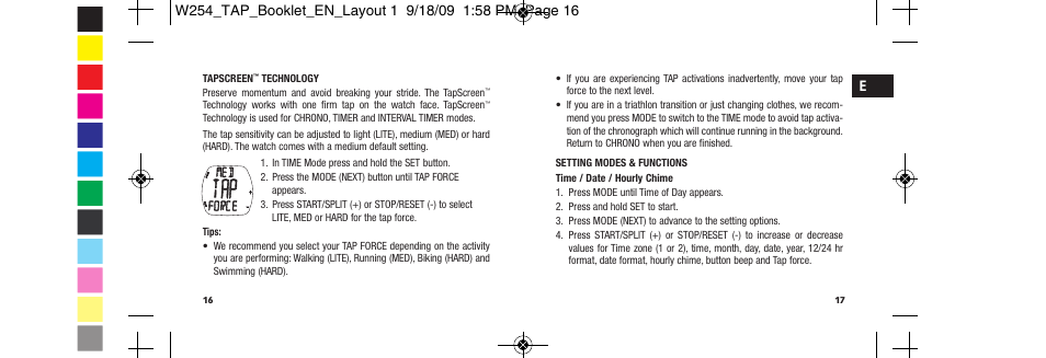 Timex Ironman Sleek 509-095000-02 NA User Manual | Page 11 / 24