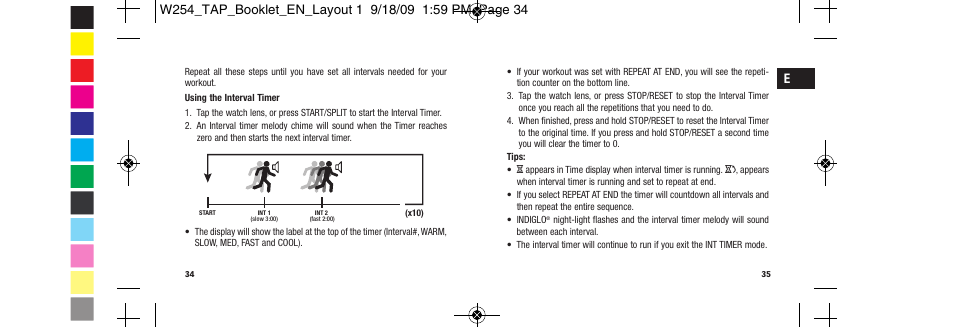 Timex Ironman Sleek 509-095000-02 NA User Manual | Page 20 / 24