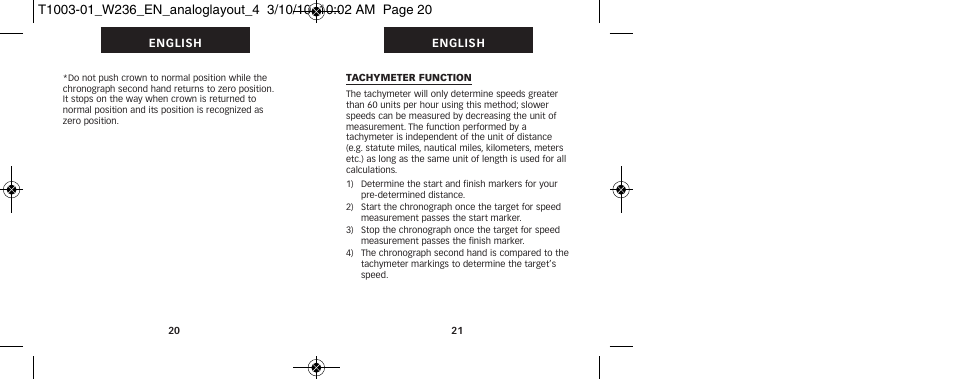 Timex W236 User Manual | Page 14 / 18