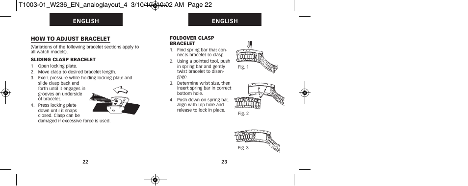 Timex W236 User Manual | Page 15 / 18