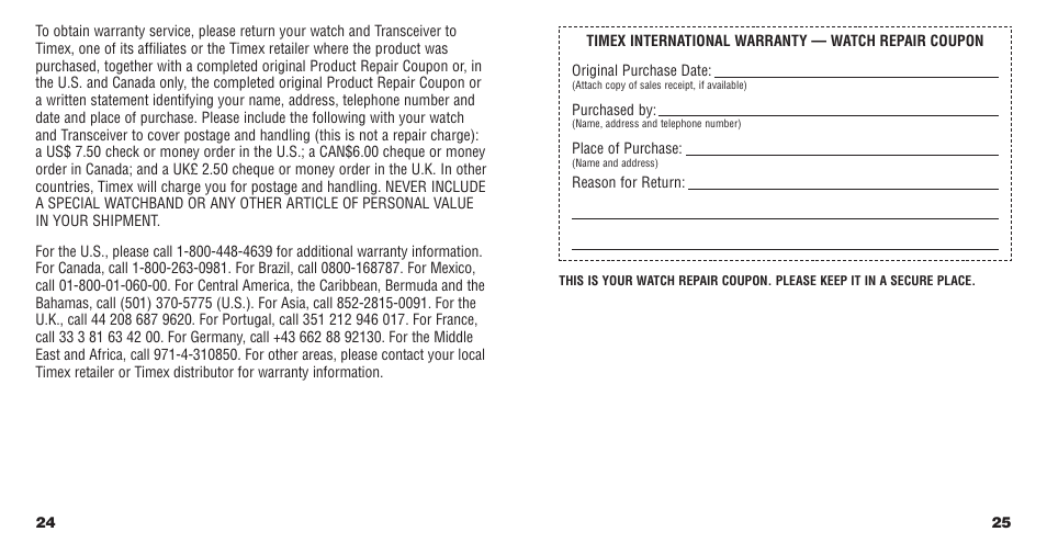 Timex 568-095003 User Manual | Page 14 / 16