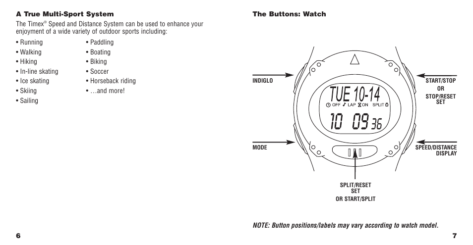 Timex 568-095003 User Manual | Page 5 / 16