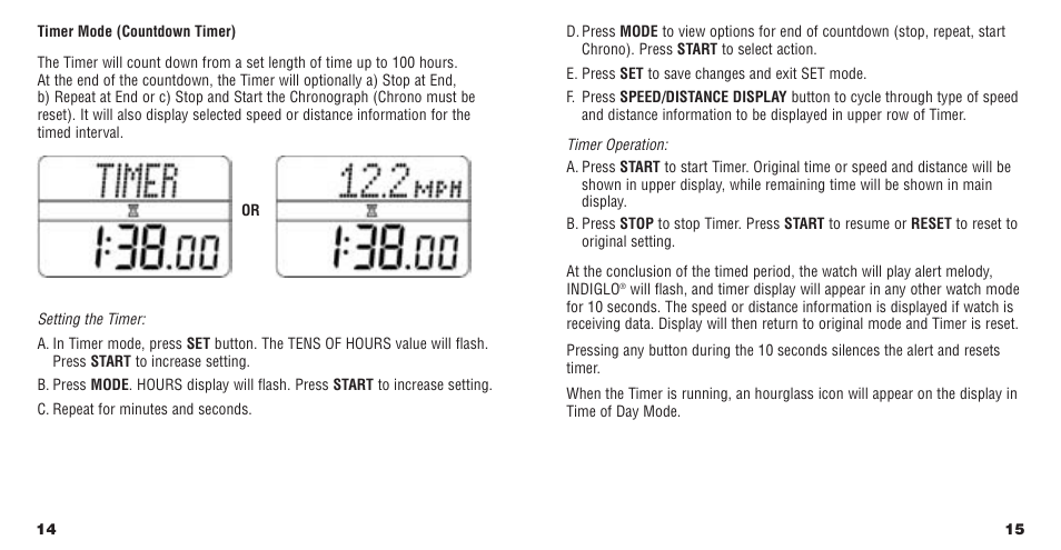 Timex 568-095003 User Manual | Page 9 / 16