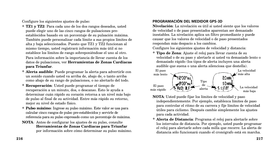 Timex M185 User Manual | Page 110 / 207
