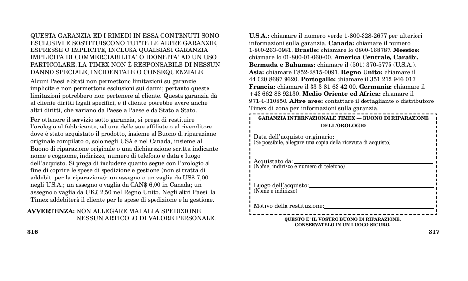 Timex M185 User Manual | Page 160 / 207