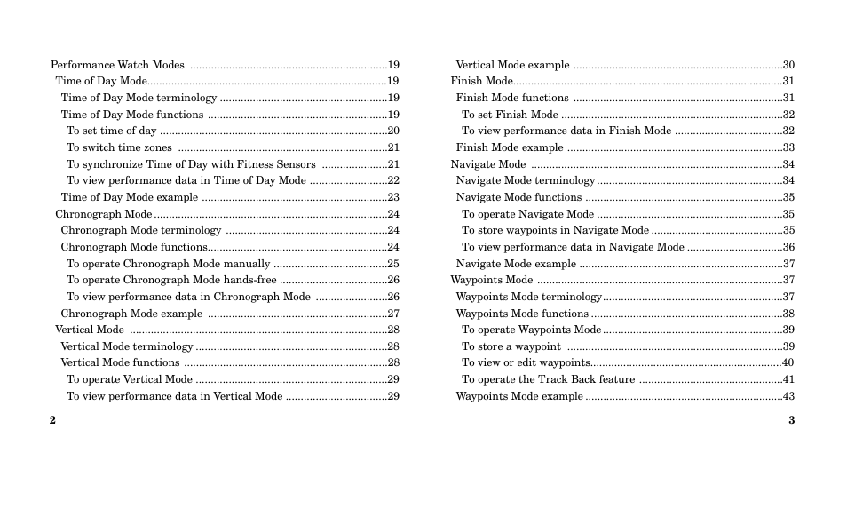 Timex M185 User Manual | Page 3 / 207