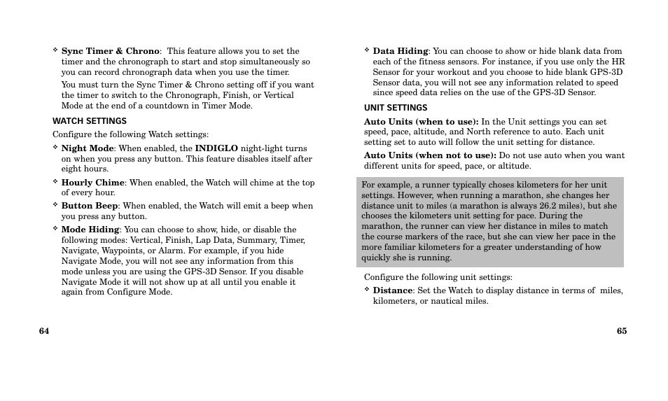 Timex M185 User Manual | Page 34 / 207