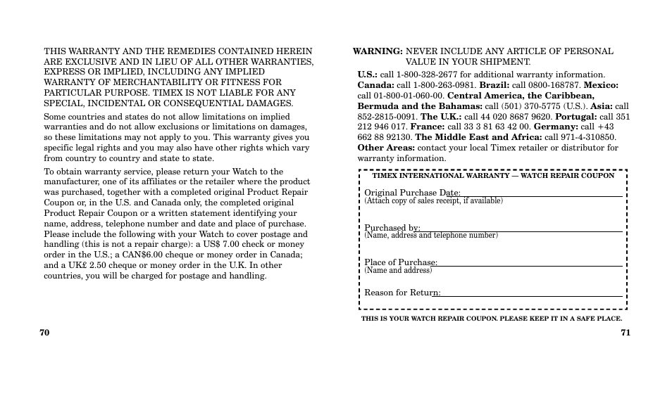Timex M185 User Manual | Page 37 / 207