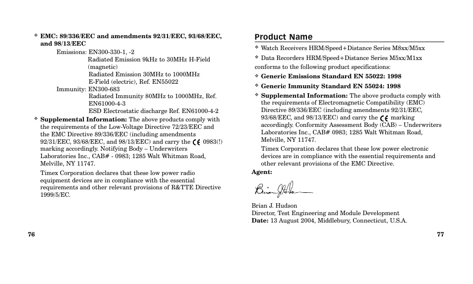 Product name | Timex M185 User Manual | Page 40 / 207