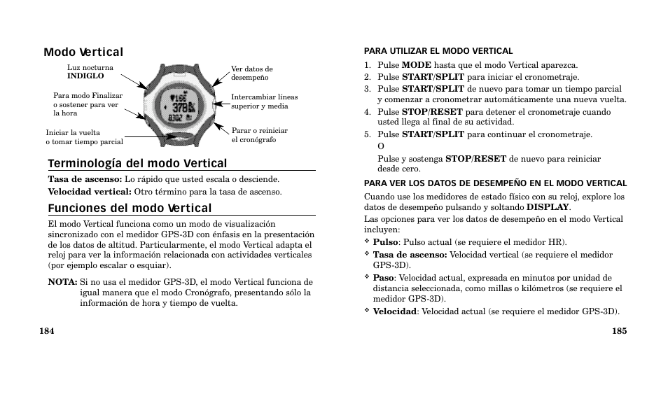 Timex M185 User Manual | Page 94 / 207