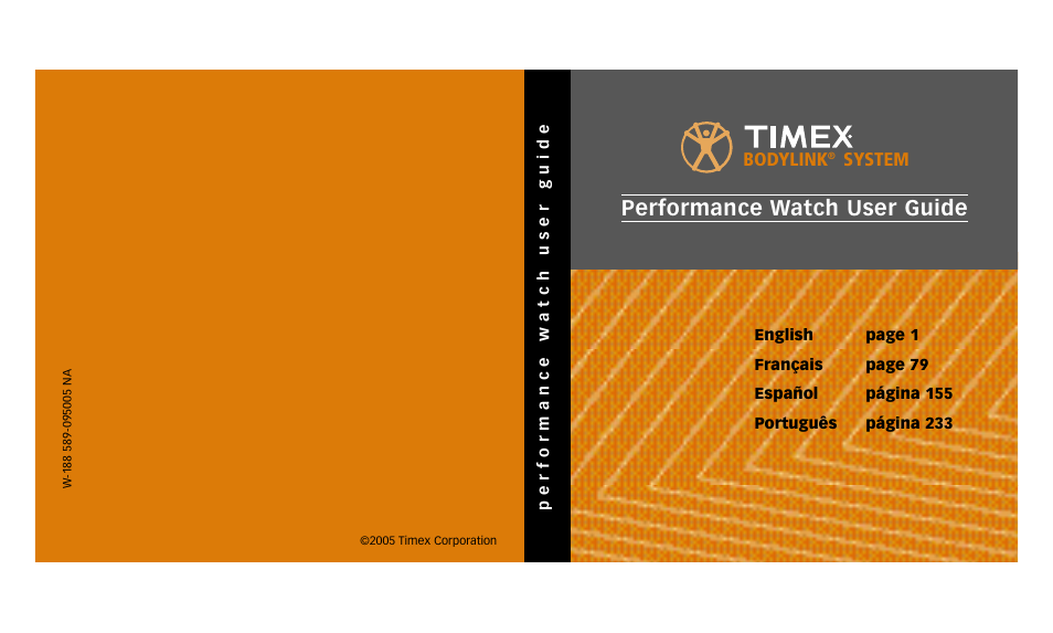 Timex Performance Watch User Manual | 159 pages