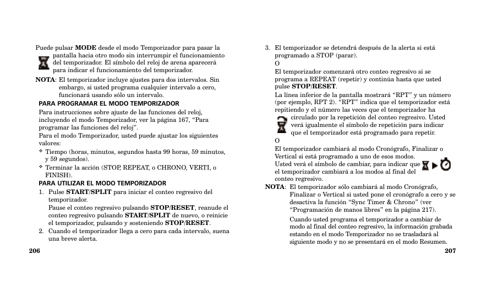 Timex Performance Watch User Manual | Page 105 / 159
