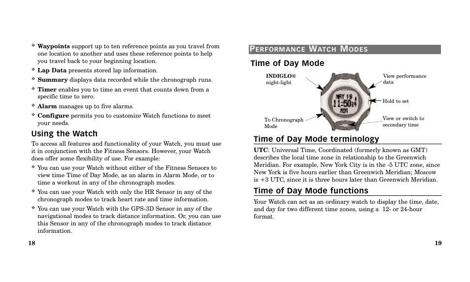 Timex Performance Watch User Manual | Page 11 / 159