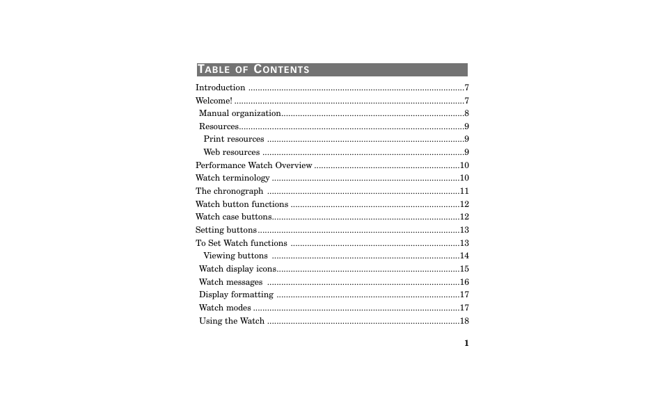 Timex Performance Watch User Manual | Page 2 / 159