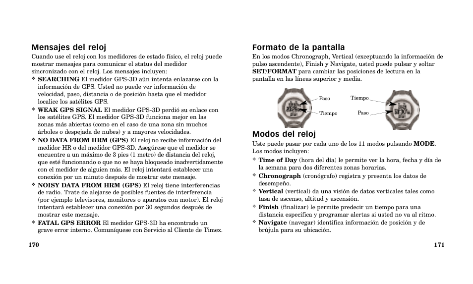 Timex Performance Watch User Manual | Page 87 / 159