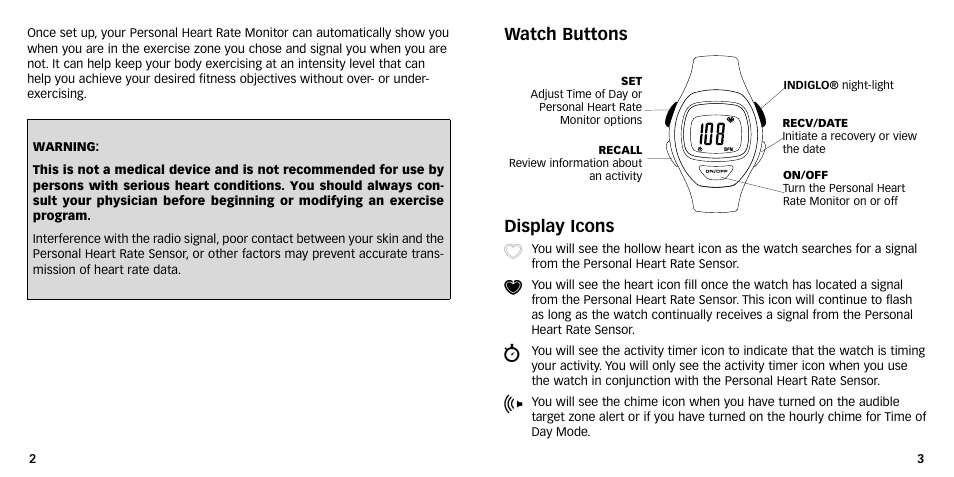 Timex NA632-095000 User Manual | Page 3 / 16