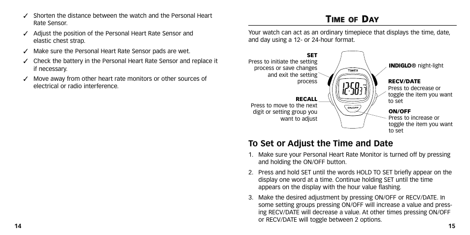 Timex NA632-095000 User Manual | Page 9 / 16