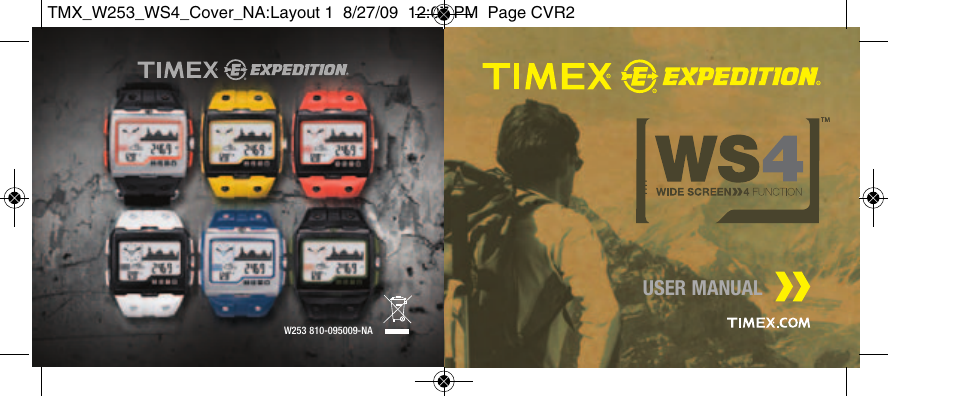 Timex Expedition WS4 User Manual | 25 pages