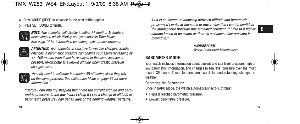 Timex Expedition WS4 User Manual | Page 12 / 25